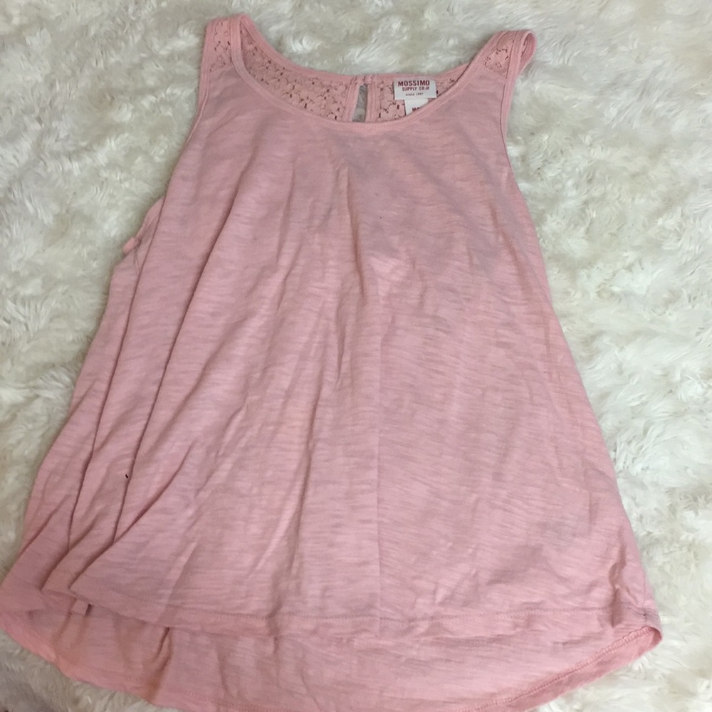 Pink tank top